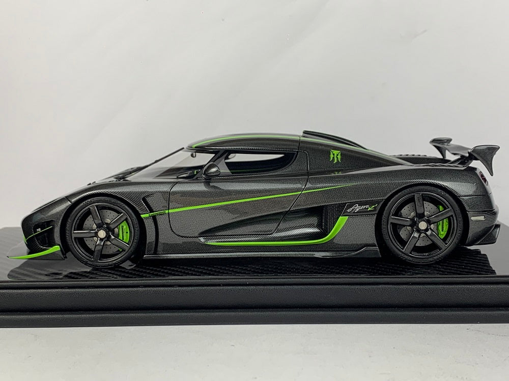 Koenigsegg Agera R+ - 7082 Nordic Ghost Super Running - 1:18