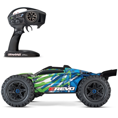 Traxxas E-Revo 2 VXL Brushless RC Monster Truck w/TSM Stability Management