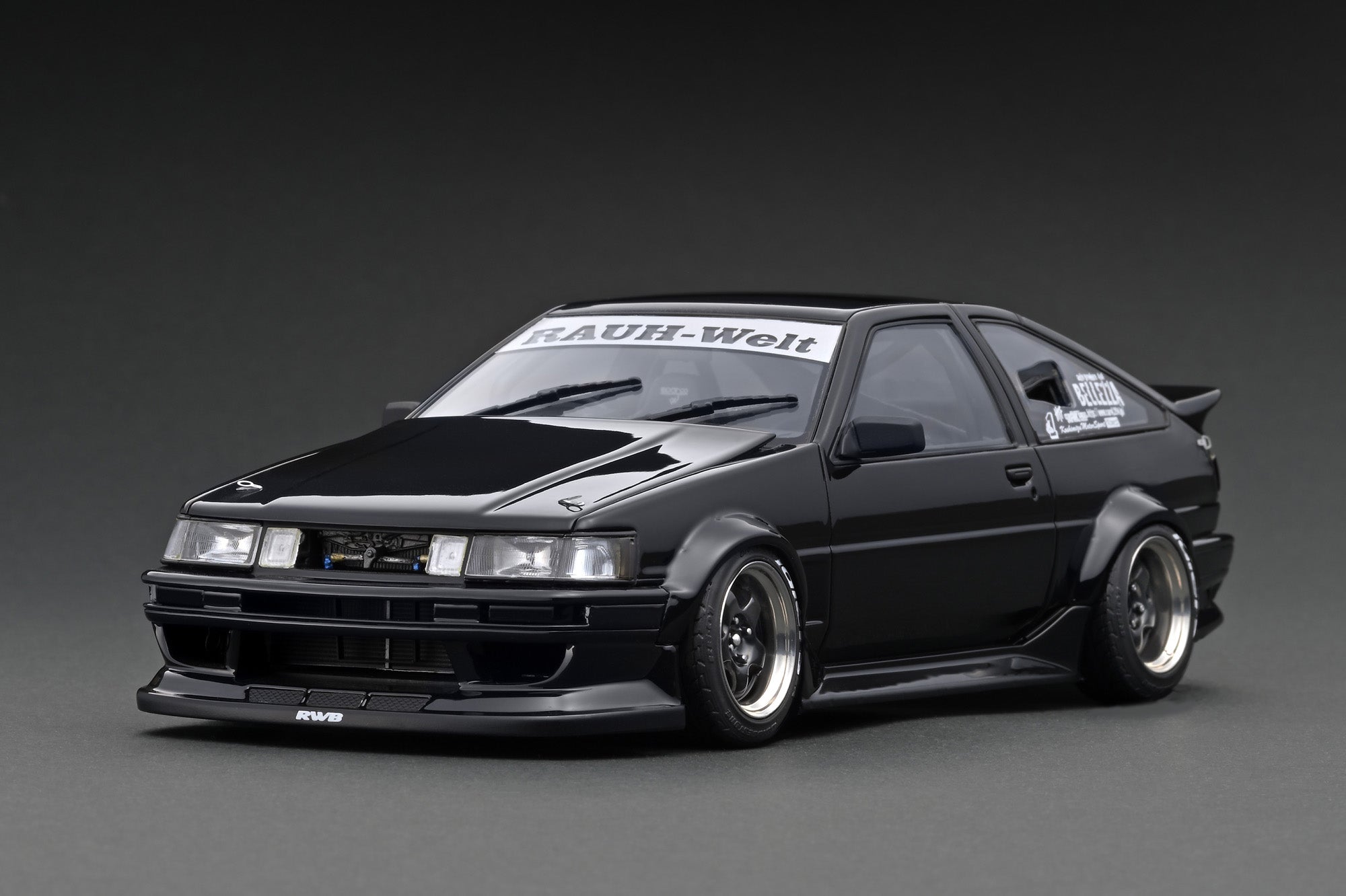 *PREORDER* Ignition Model 1:18 Toyota AE86 RWB in Black