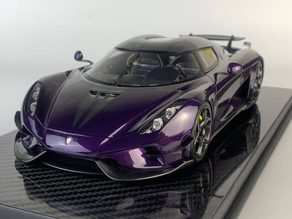 Frontiart 1:18 Koenigsegg Regera Carbon purple F079-163