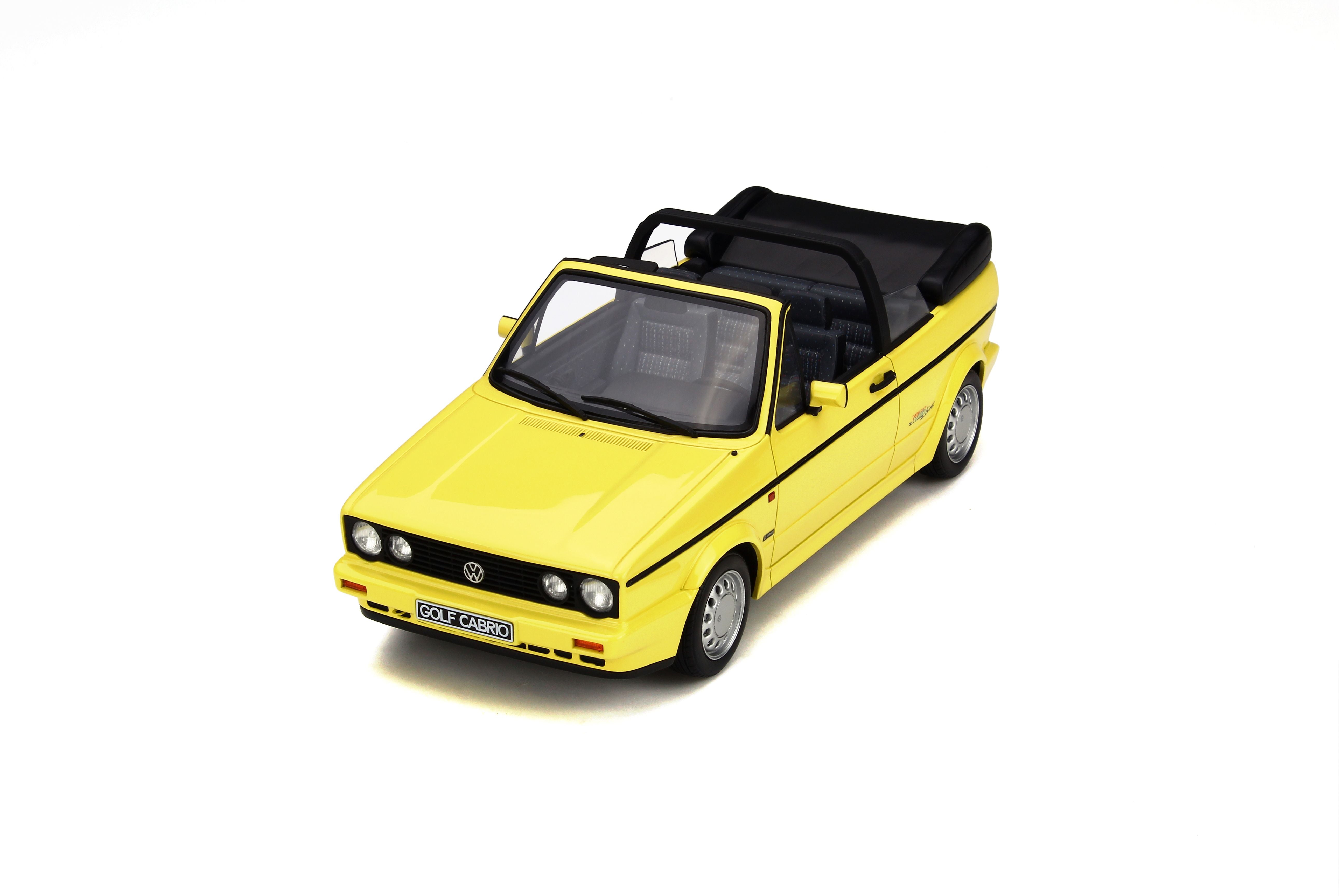 OTTO 1:18 Volkswagen Golf Cabriolet Young Line 1981 Yellow OT693