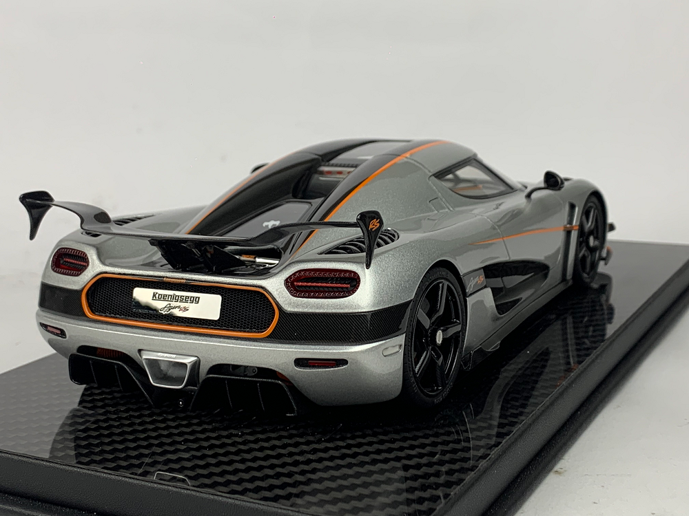 Frontiart 1:18 Koenigsegg Agera RS Moon sliver F052-175