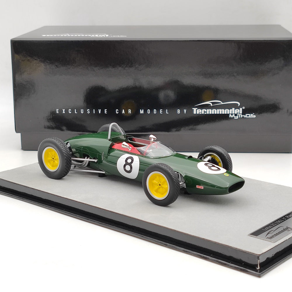 1/18 Tecnomodel 1961 Jim Clark Lotus 21 #8 3rd French GP Formula 1 Resin Model Car Limited Collection Toy Gift