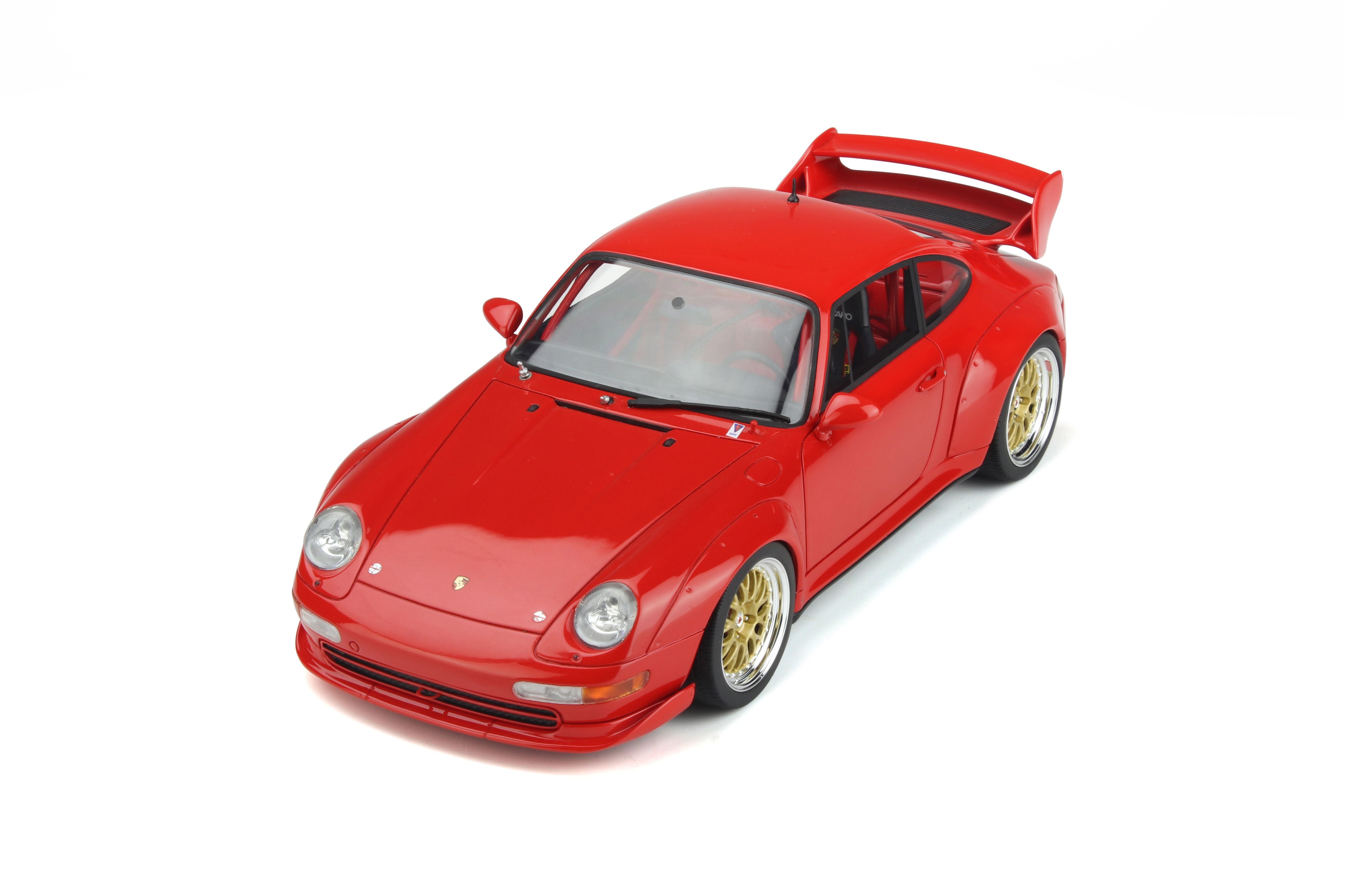 GT Spirit 1:18 1996 Porsche 911 (993) 3.8 RSR Guards Red GT366