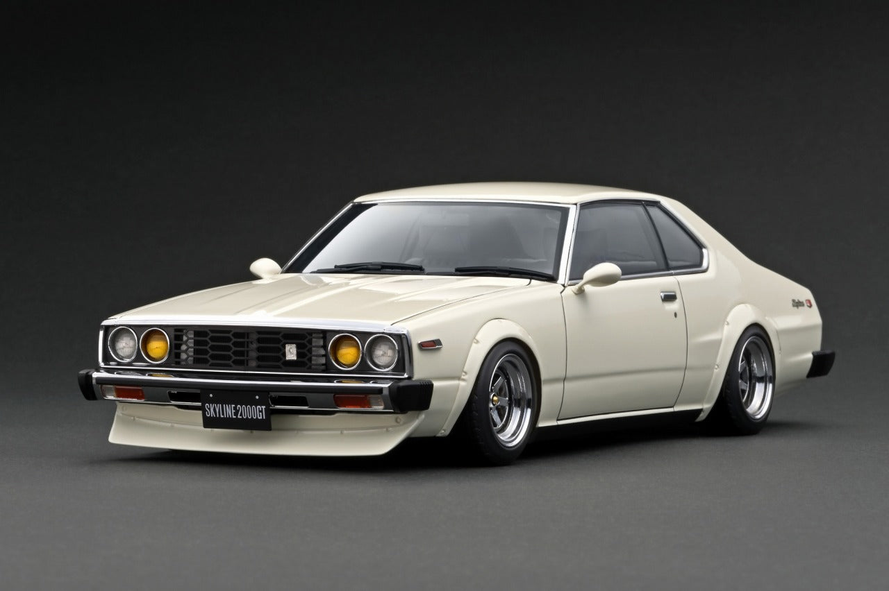 *PREORDER* Ignition Model 1:18 Nissan Skyline 2000 GT-ES (C210) in White