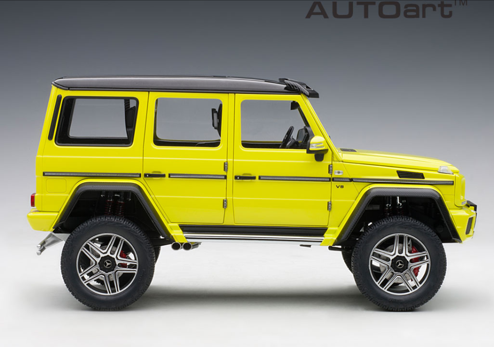 AUTOART 1/18 MERCEDES-BENZ G500 4X4 2 (ELECTRIC BEAM/YELLOW) 76319