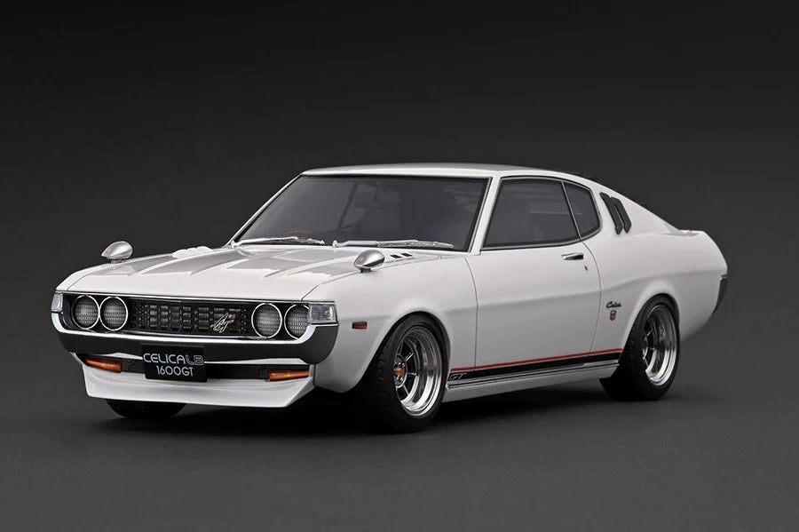 Ignition Model 1:18 Toyota Celica 1600GT LB (TA27) White with Engine