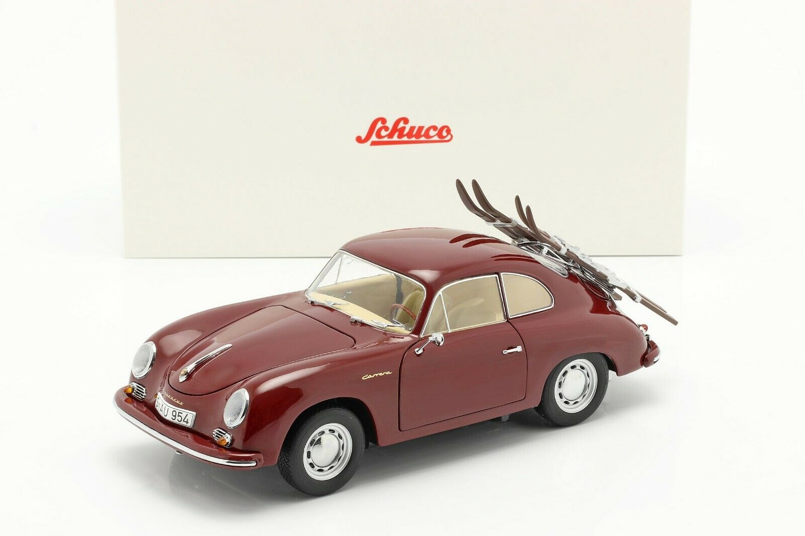 Schuco 1:18 Porsche 356A Carrera Coupe 1956 ski vacations Bordeau 450030000