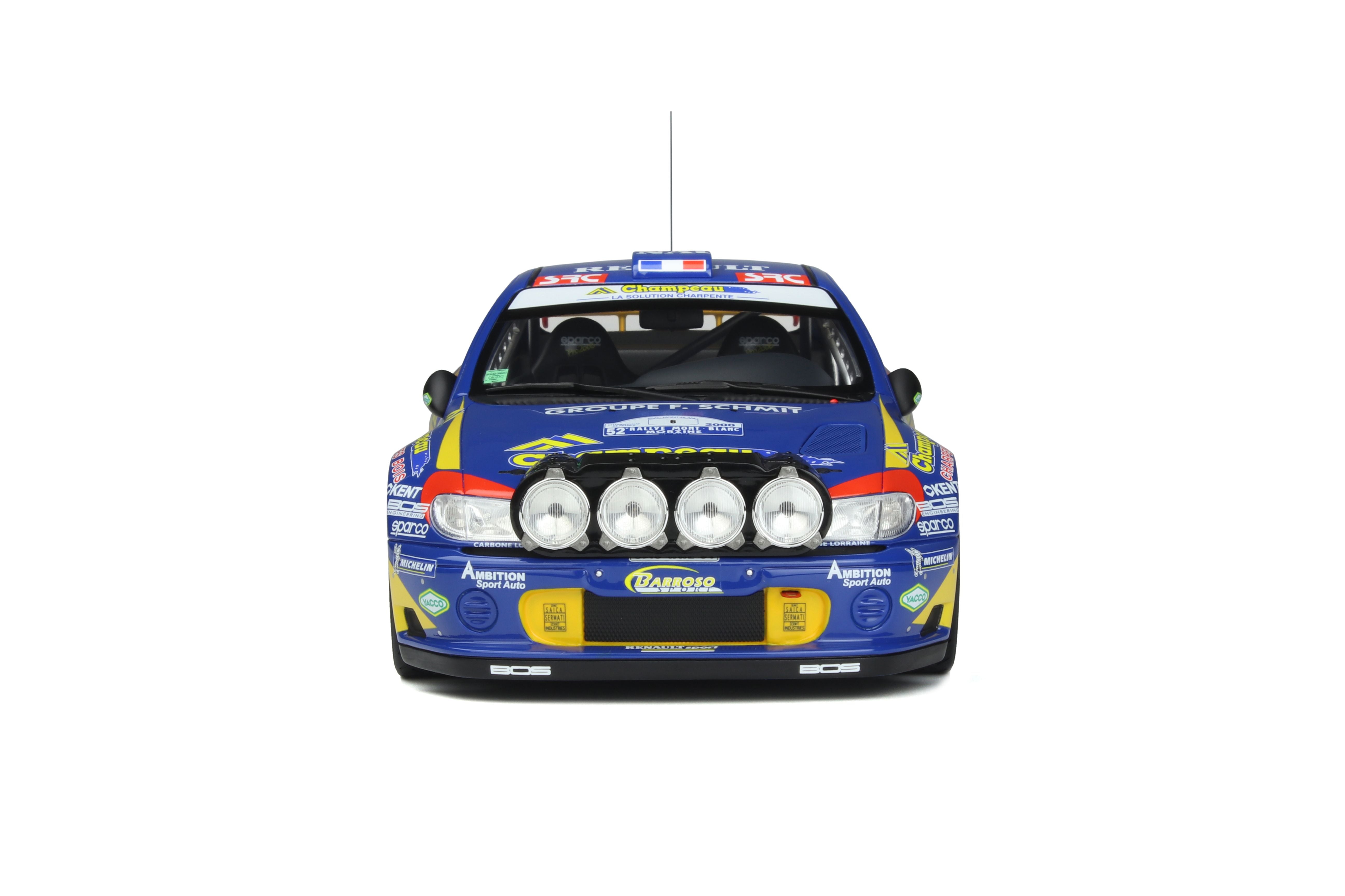 OTTO 1:18 Renault Megane Maxi #6 Rally of Monte Blanc 2000 OT960