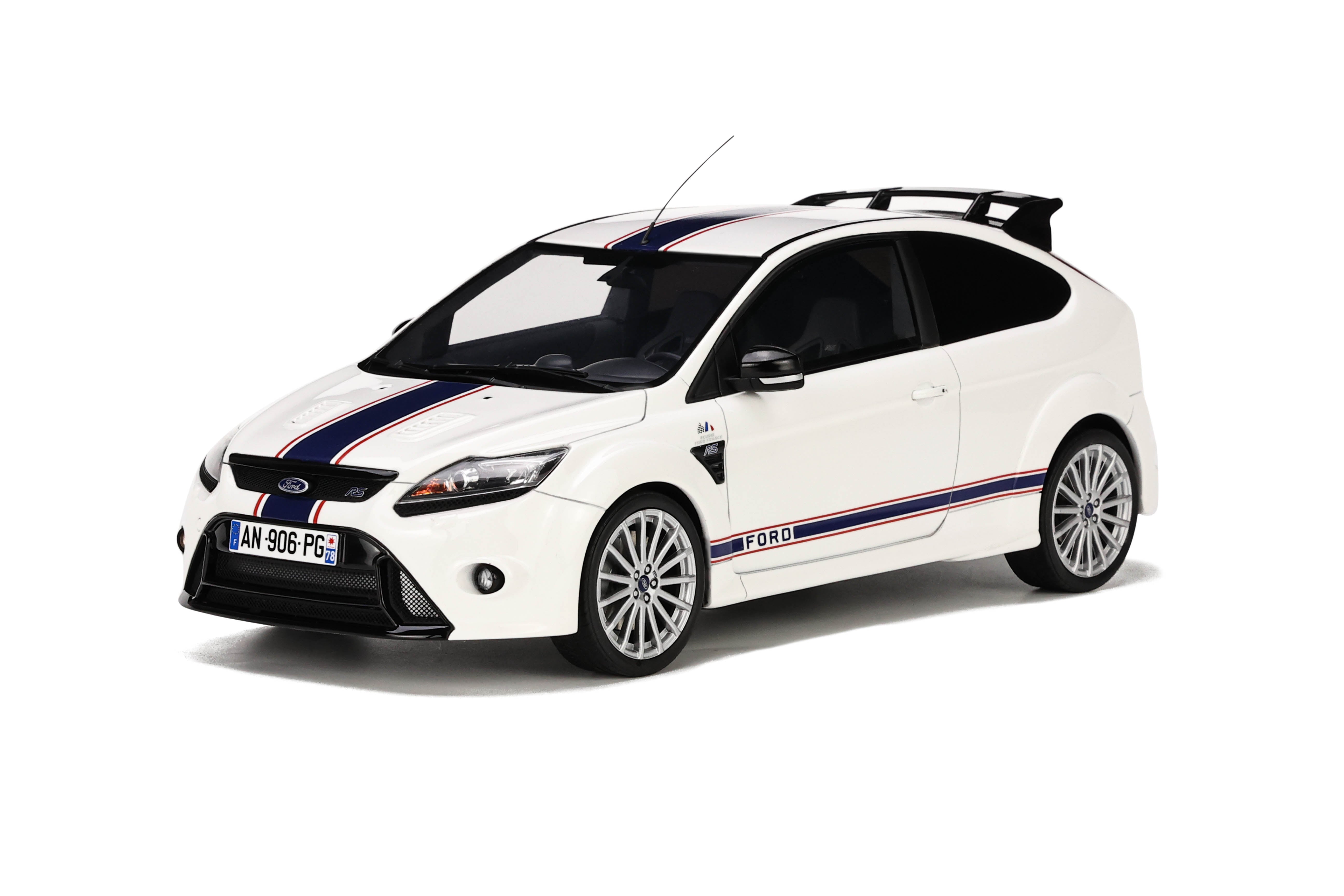 OTTO 1:18 Ford Focus Rs MK2 Le Mans 2010 White OT1009