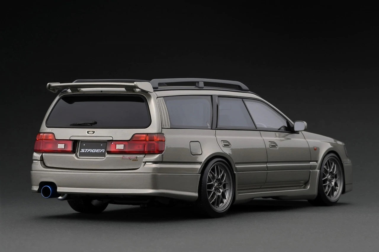 Ignition Model 1:18 Nissan Stagea 260RS (WGNC34) in Silver