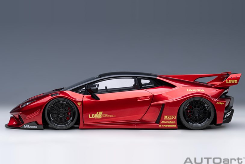 *PREORDER* AUTOart 1:18 Lamborghini Huracan GT LBWK Silhouette Works in Red
