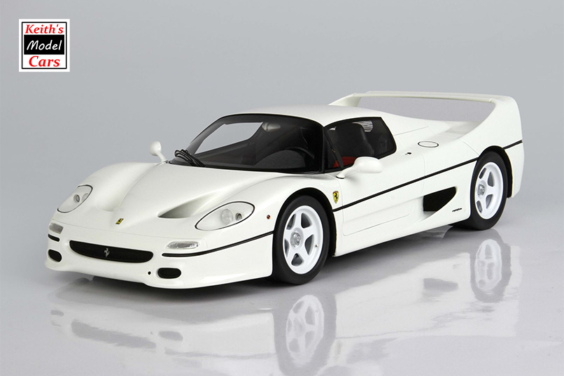 [1/18 Scale] Ferrari F50 Coupé in Avus White 100 by BBR Models