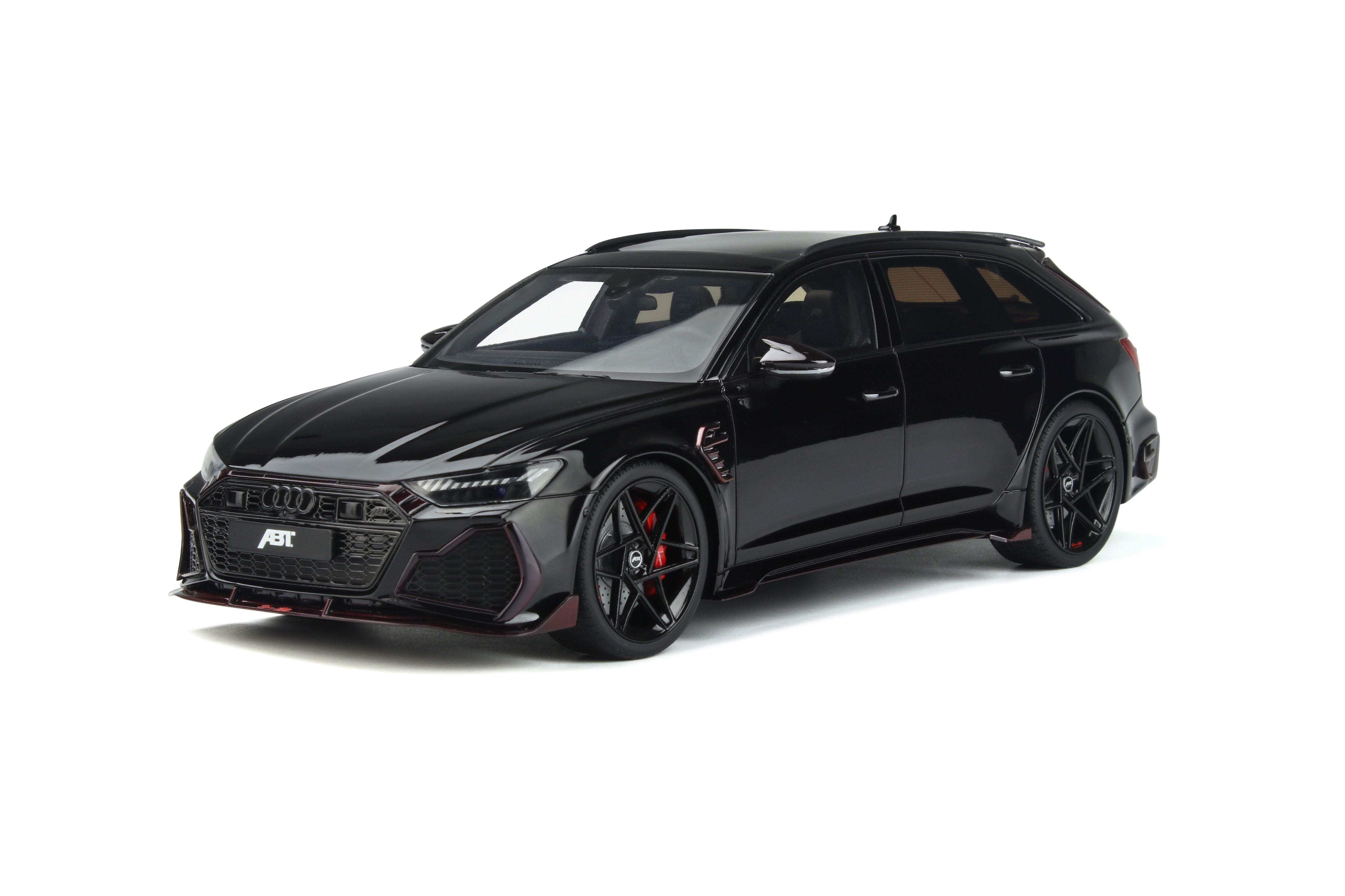 GT Spirit 1:18 2021 Audi ABT RS6 Avant C8 Night Black GT868