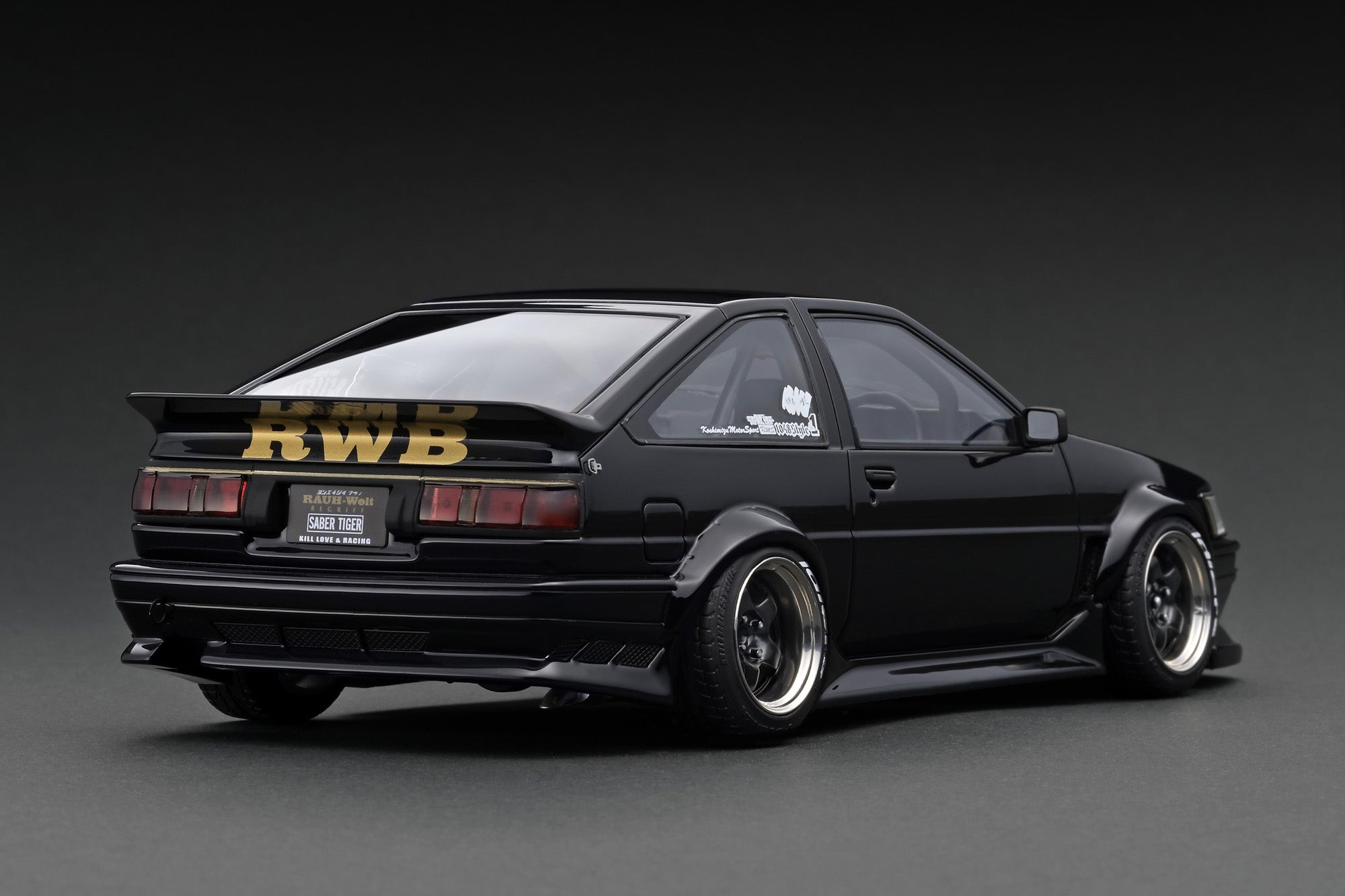 *PREORDER* Ignition Model 1:18 Toyota AE86 RWB in Black