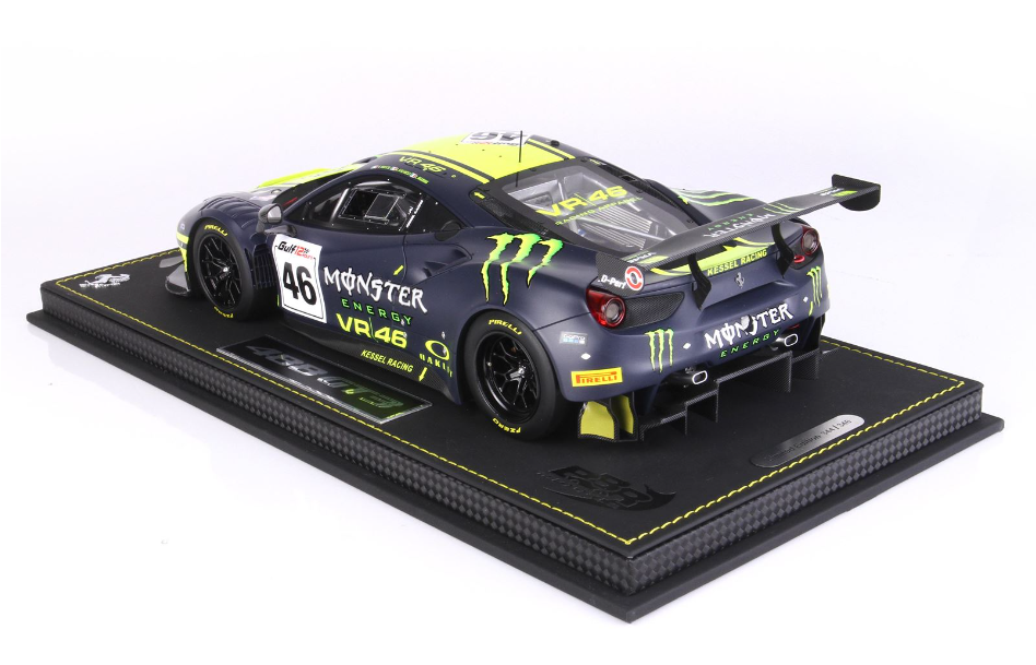 BBR Models 1:18 Ferrari 488 GT3 Valentino Rossi  Team 