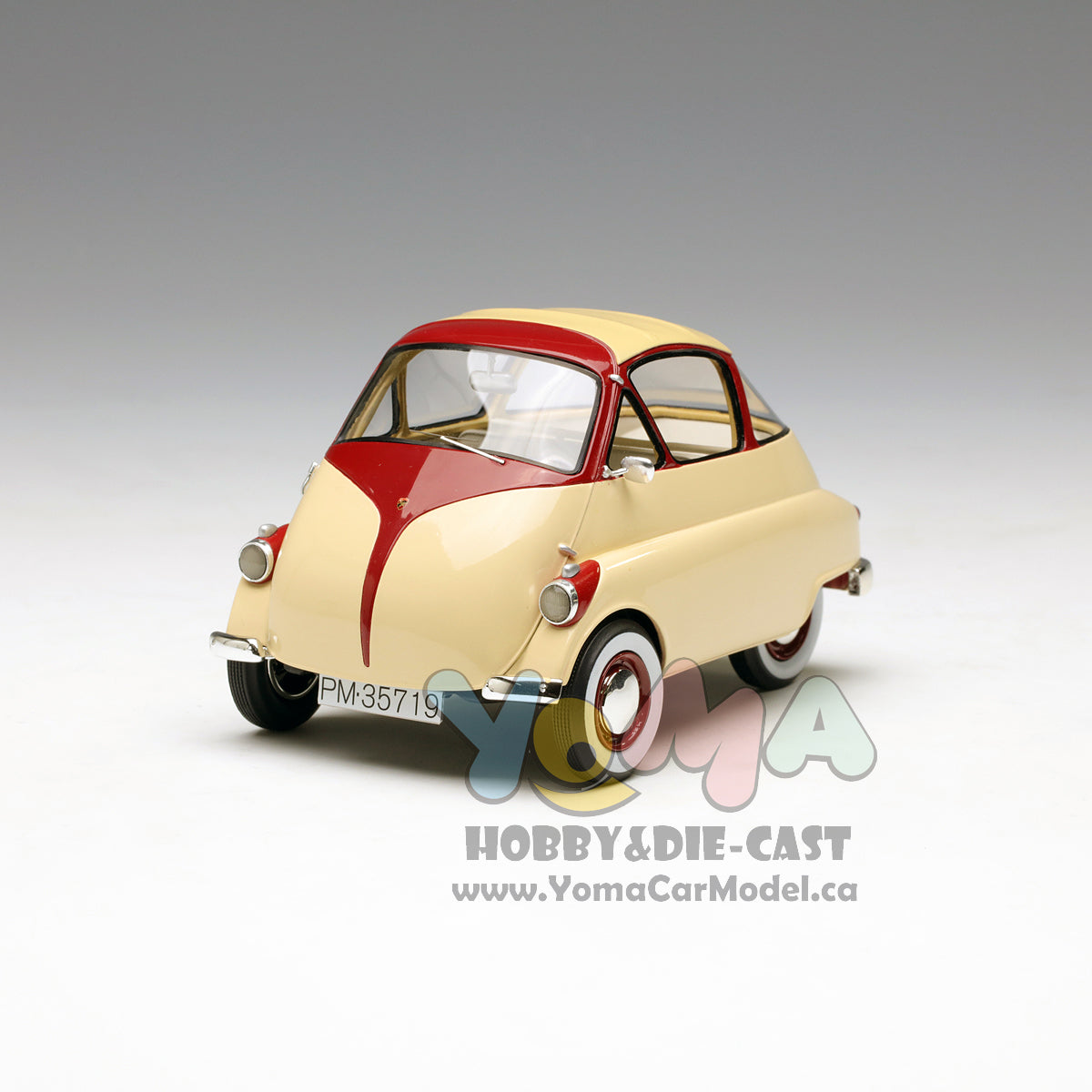 Schuco 1:18 Iso Isetta Beige/Red 450008700