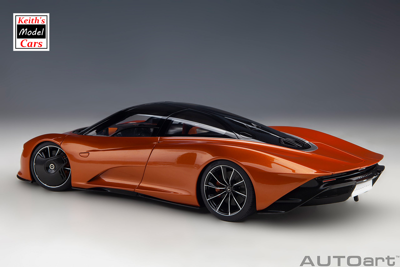 [1/18 Scale] McLaren Speedtail in Volcano Orange by AUTOart Models