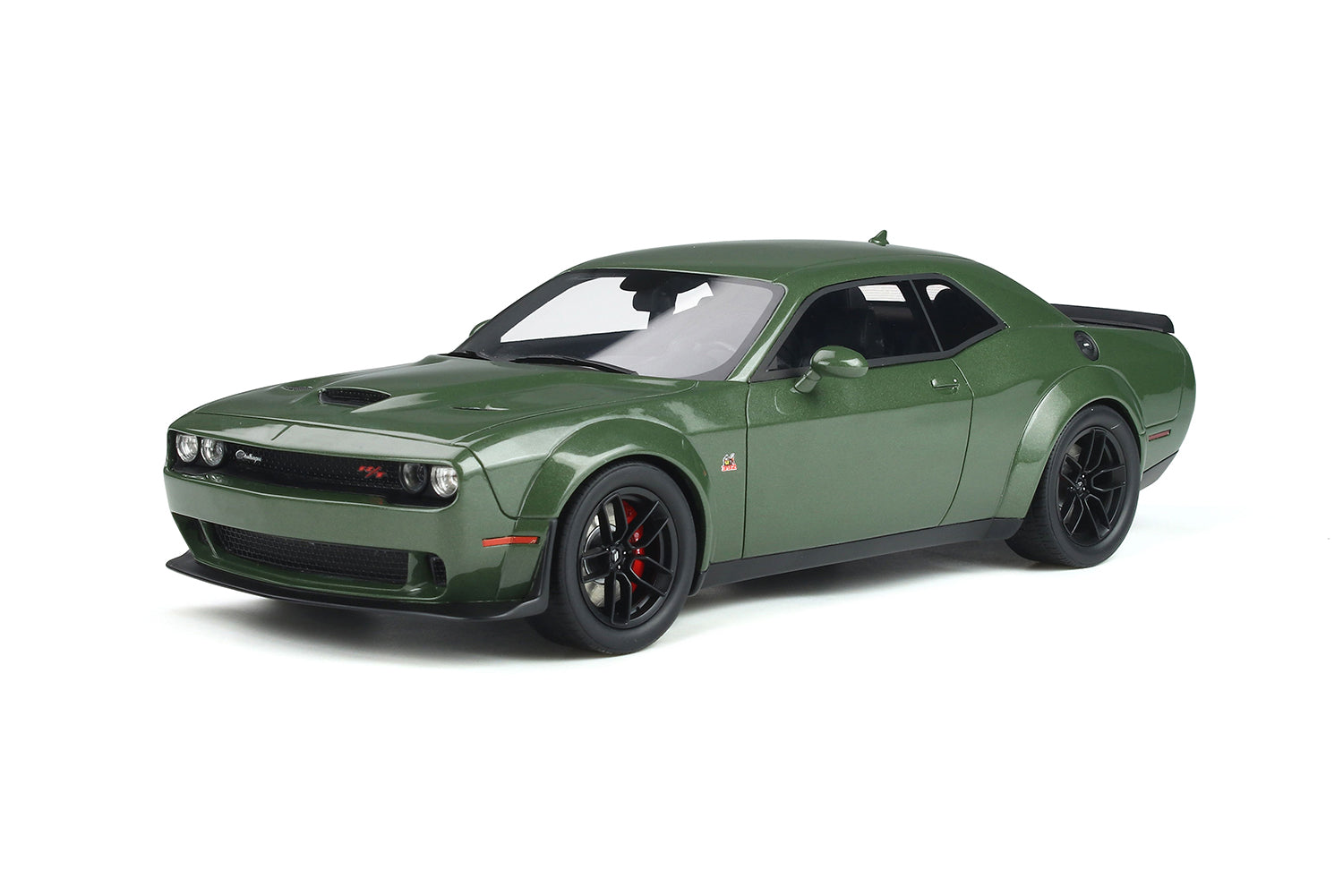 GT Spirit 1:18 2019 Dodge Challenger R/T Scat Pack Widebody Green GT815