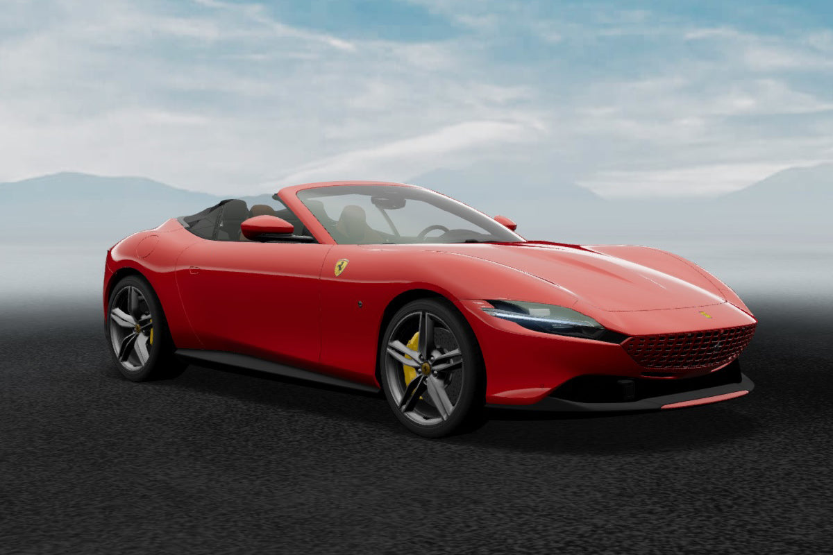 Ferrari Roma Spider - Rosso Corsa - 1:18