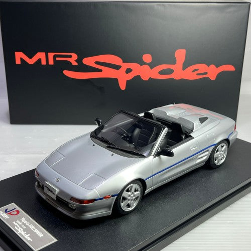 Peako Models 1:18 Toyota MR2 Spyder SW20 1996 in Silver
