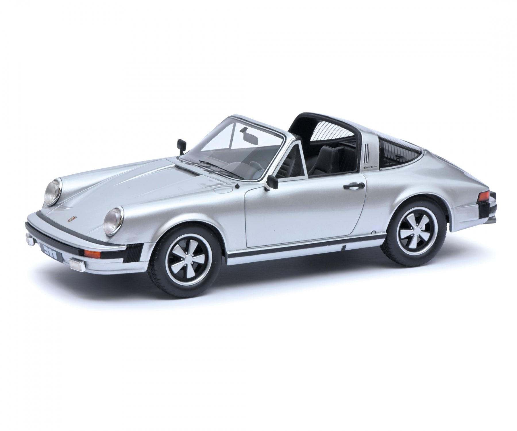 Schuco 1:18 Porsche 911 Targa Silver 450029800