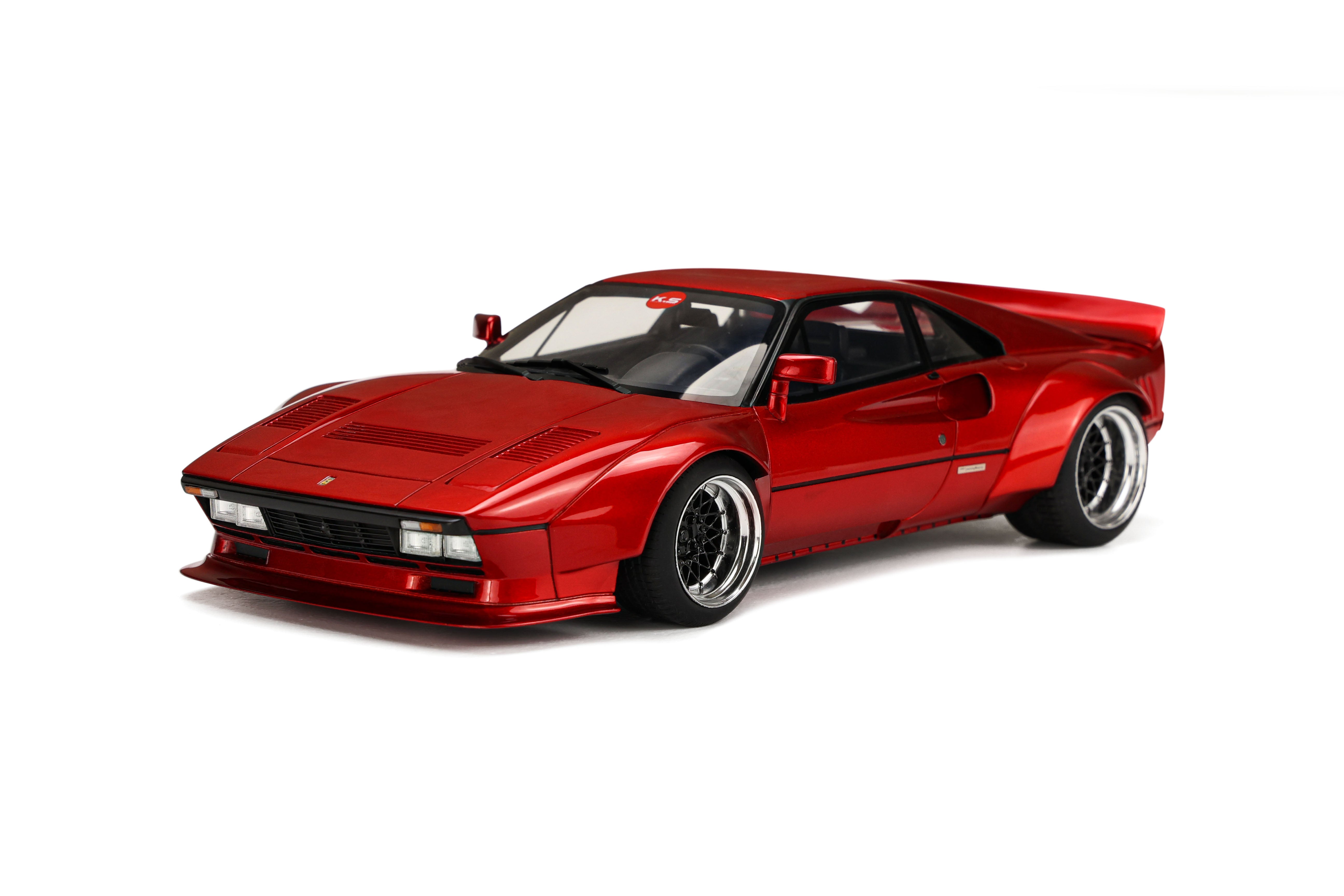 GT Spirit 1:18 2022 Khyzyl Saleem Ferrari 288 GTO Candy Red GT337