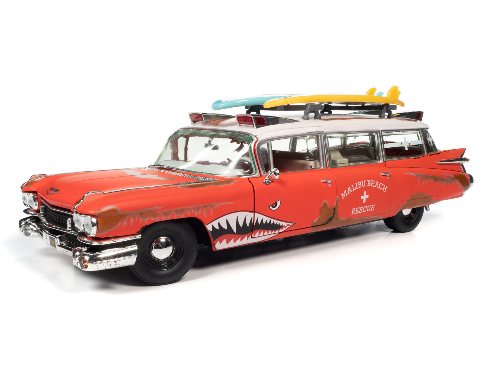 1959 Eldorado Ambulance Surf Shark 1:18 Scale