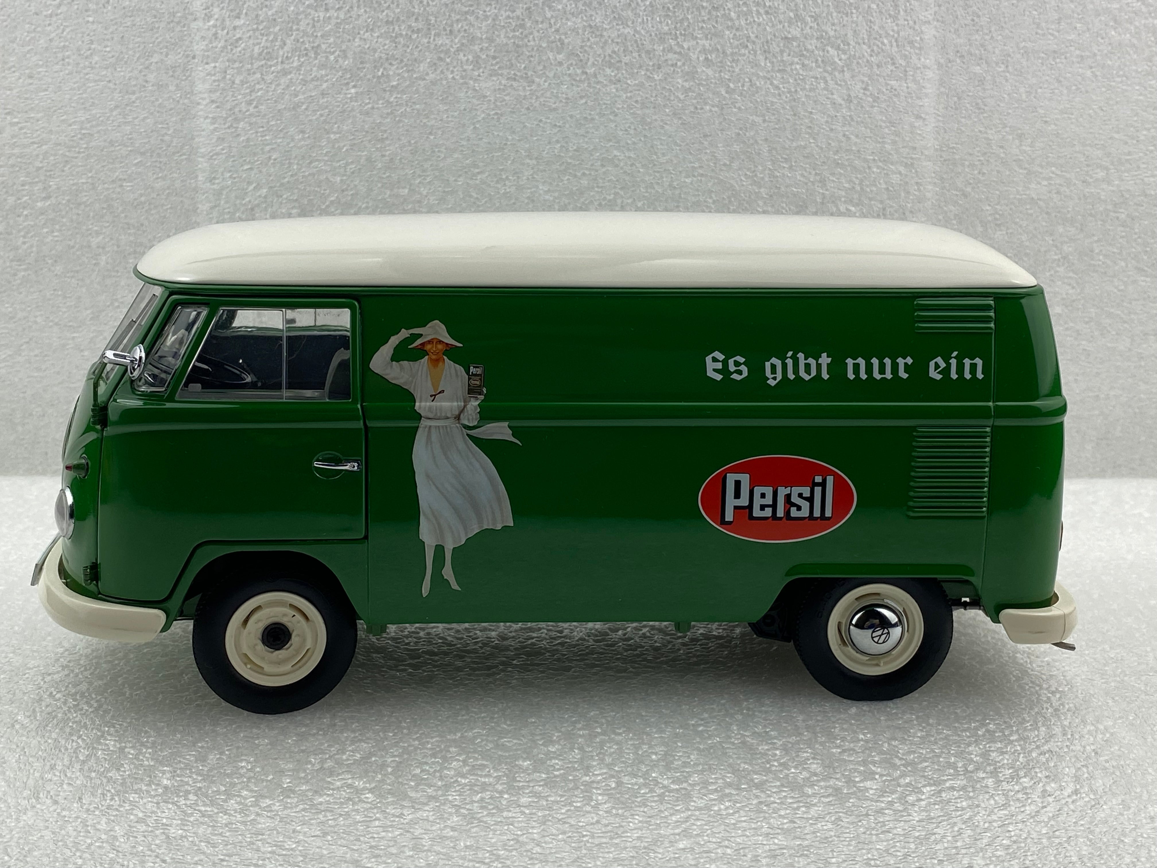 Schuco 1:18 Volkswagen T1b transporter Persil Year 1959-63 450036600 (Clearance Final Sale)