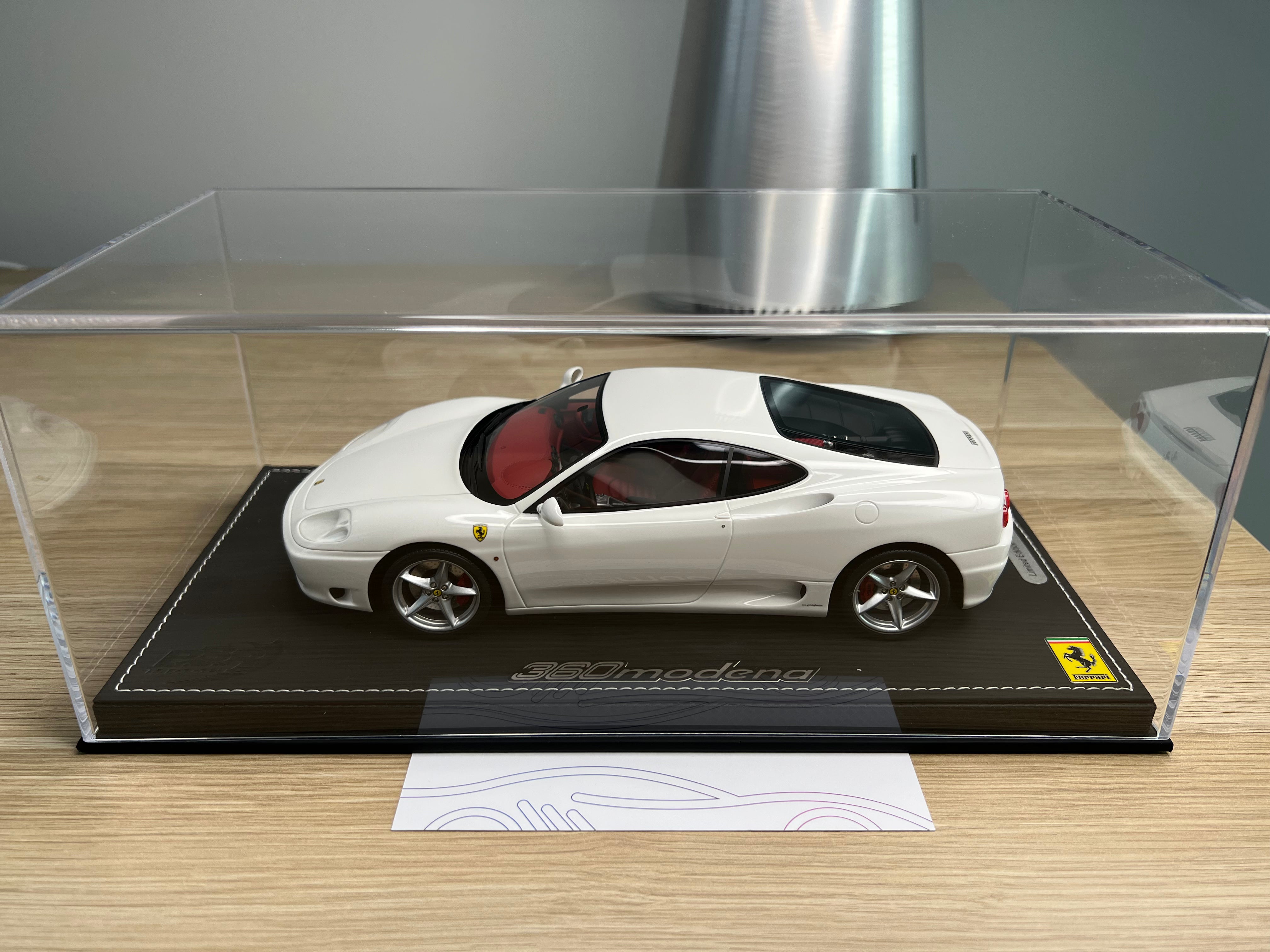 Ferrari 360 Modena - Bianco Avus - 1:18