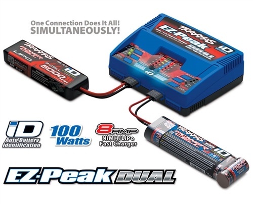 Traxxas EZ-Peak Dual iD NiMH & LiPo Battery Charger 100W