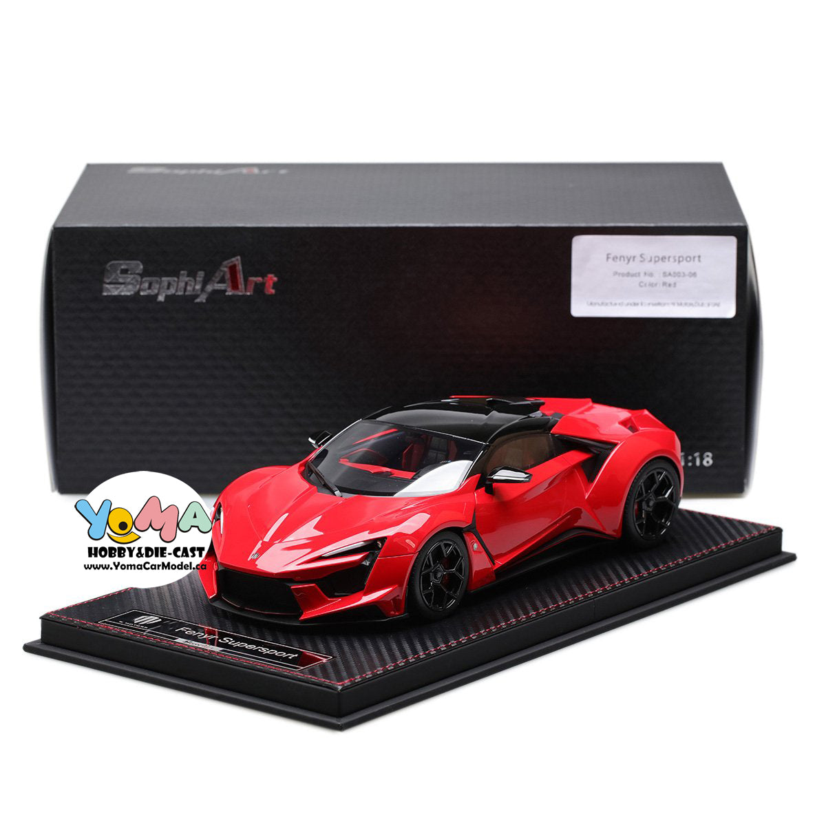Frontiart SophiArt 1:18 W Motors Fenyr Supersport after Lykan SA003-06