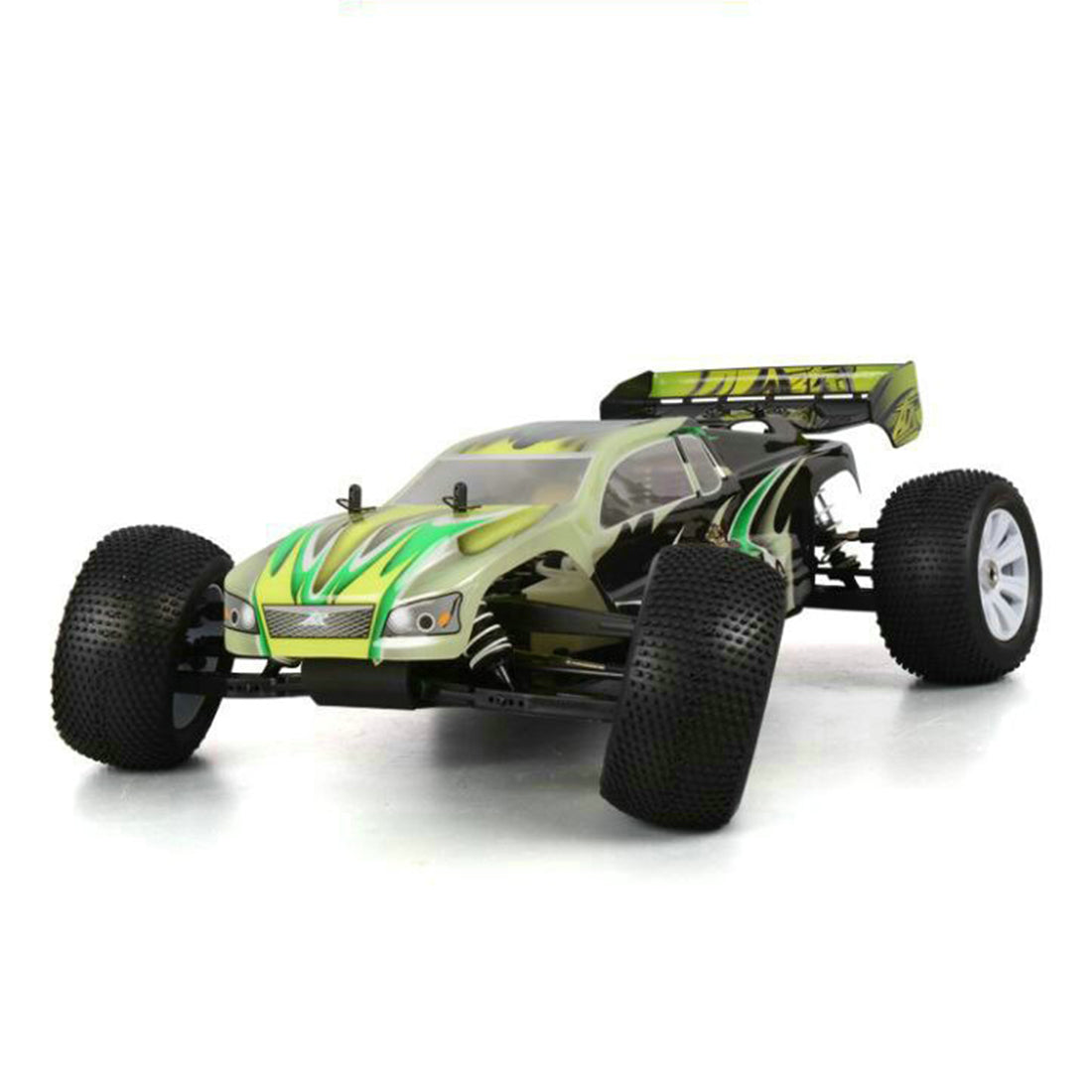 FS Racing 31348PRO 1:18 2.4G RC Car 4WD Gasoline Powered High Speed Off-road Vehicle with 25CXP Nitro Engine -RTR