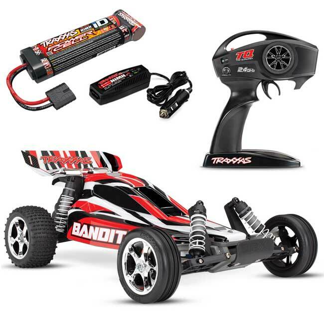 Traxxas Bandit XL-5 RTR 1/10 RC Buggy w/Battery & Fast Charger
