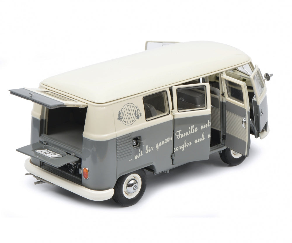 Schuco 1/18 Volkswagen T1b mit der ganzen Familie unterwegs 450037700