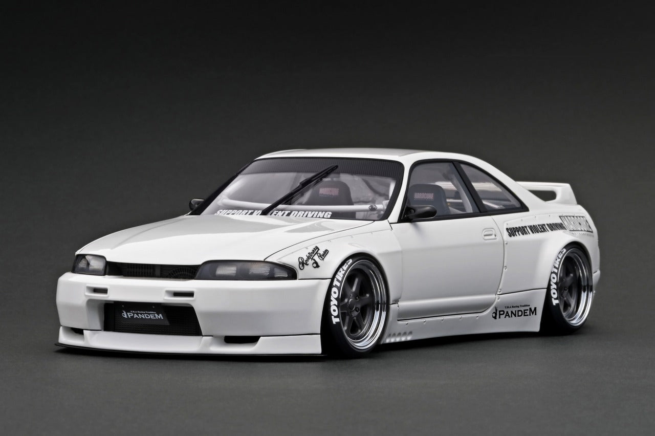 *PREORDER* Ignition Model 1:18 Nissan Skyline GT-R (BNCR33) Pandem in White