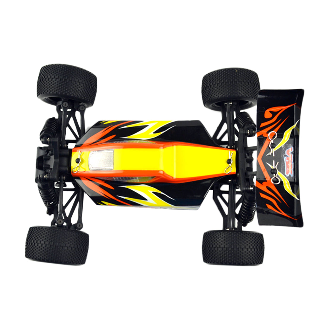 VRX RH1819 1/18 Scale 4WD Brushless RC Car Off-road Buggy High Speed 2.4GHz Radio Remote Control Car for Kids - R0145 Yellow