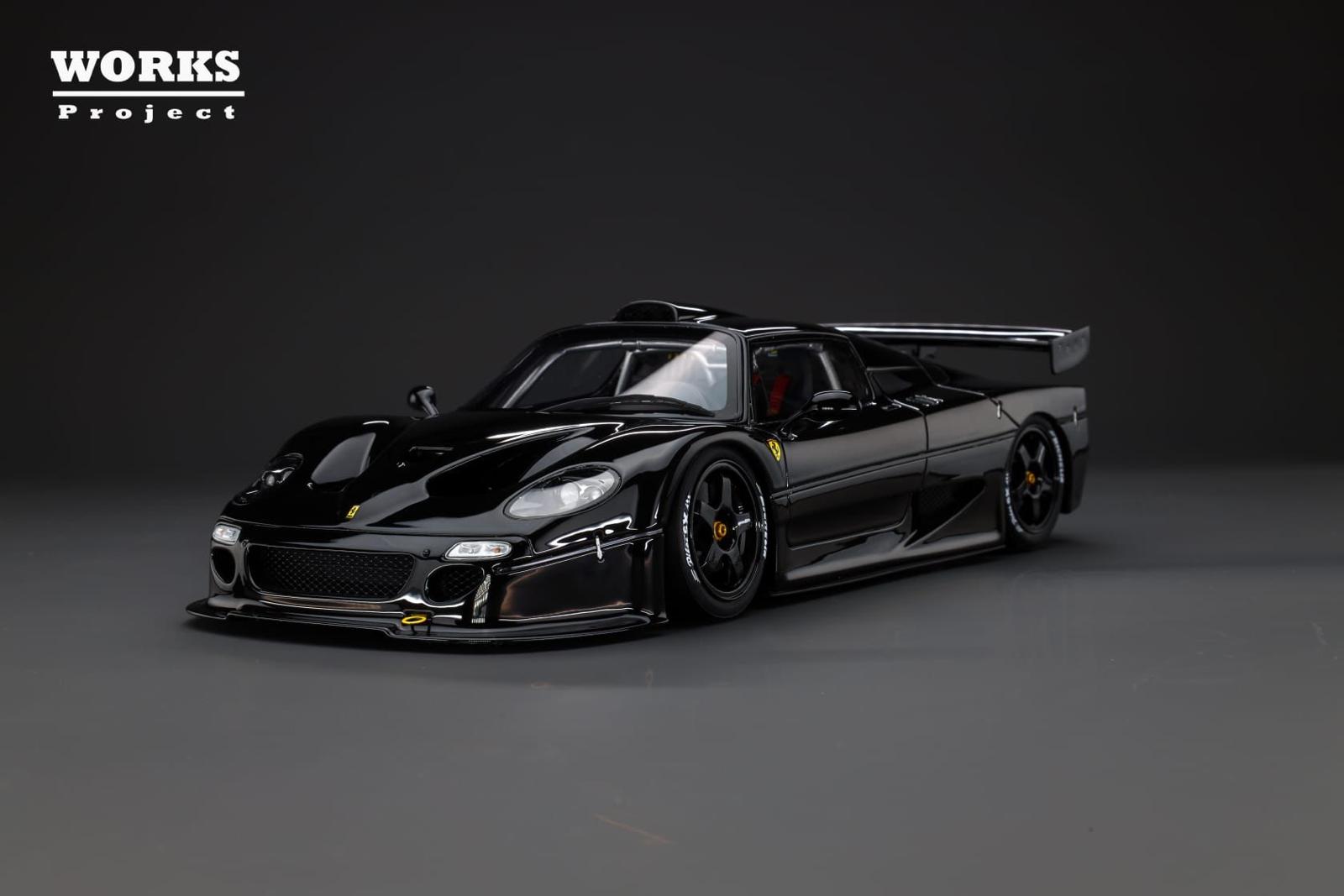 WORKS Project 1:18 Ferrari F50 GT in Black