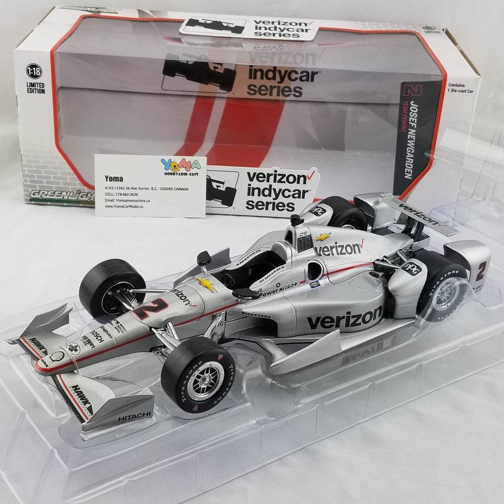 GreenLight 1:18 2017 Indycar Series #2 Josef Newgarden / Penske Racing, Verizon 11000