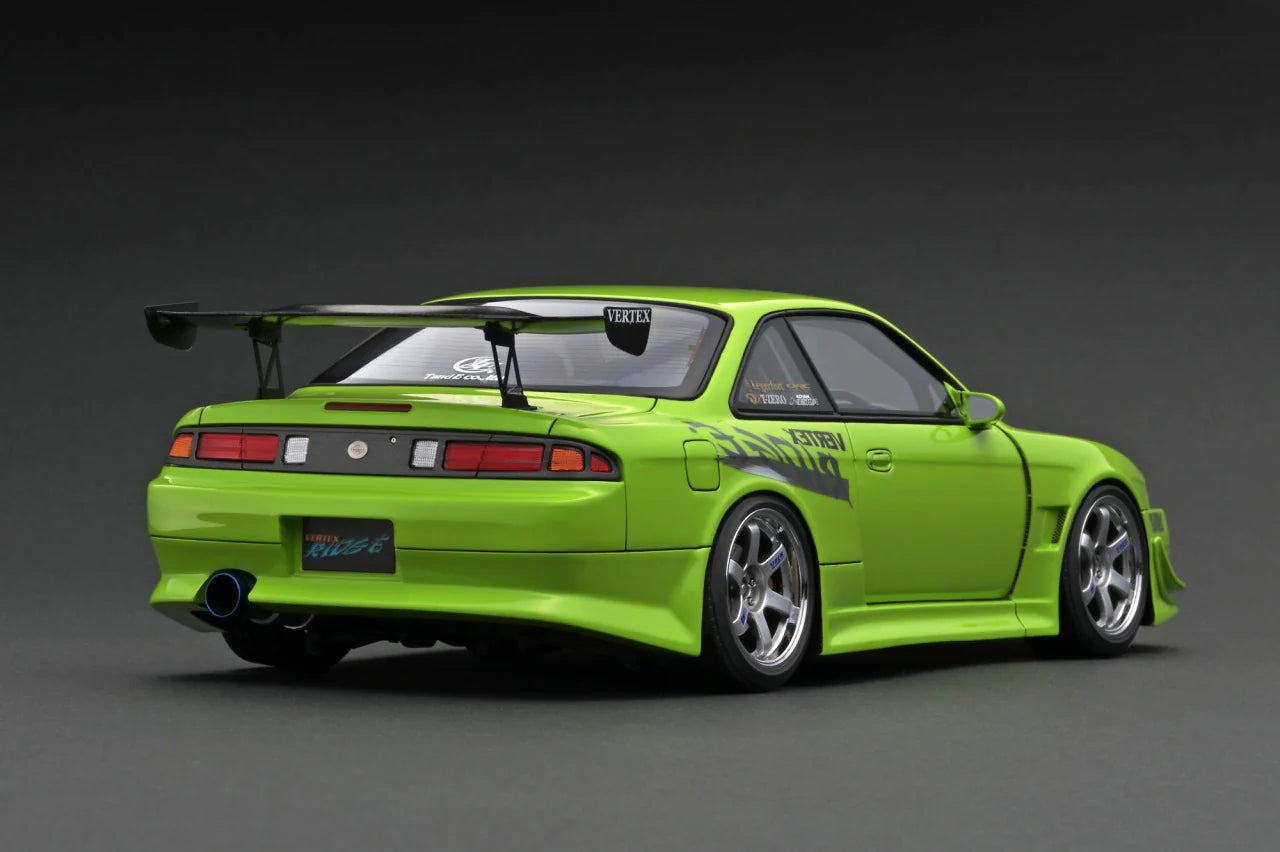 *PREORDER* Ignition Model 1:18 Nissan Silvia (S14) VERTEX in Yellow Green