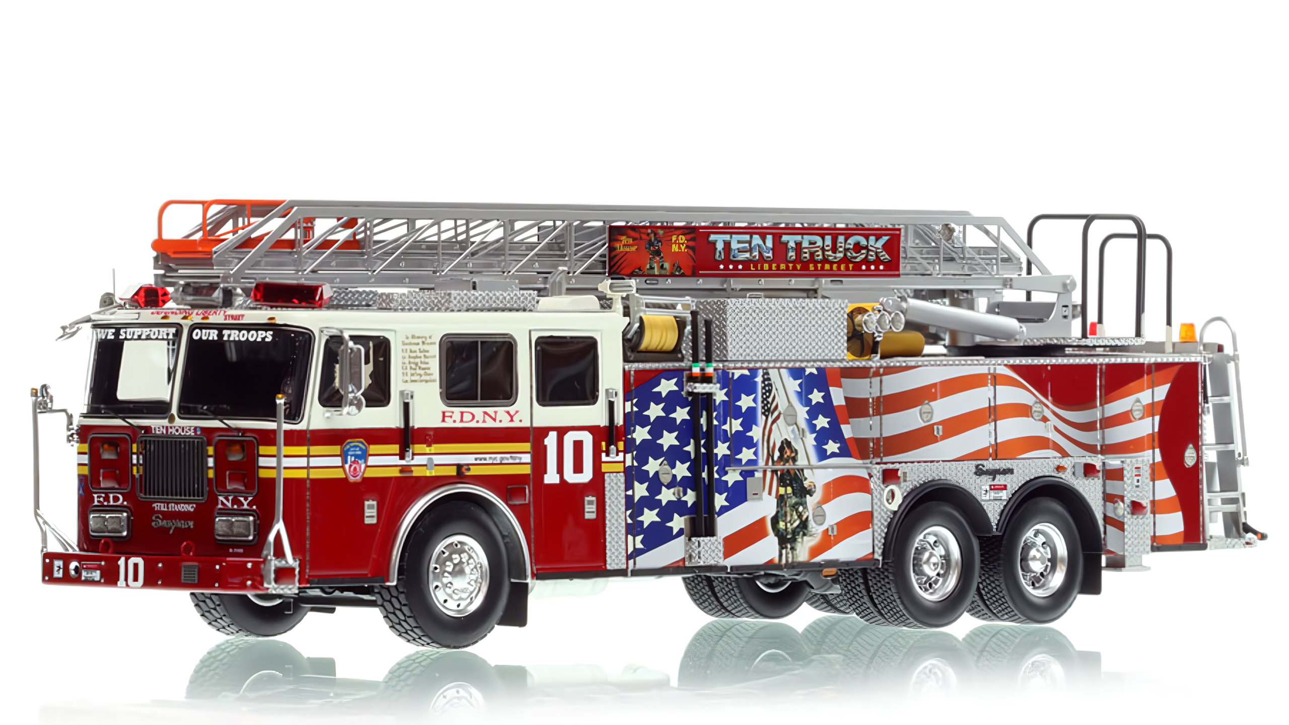 FIRE DEPARTMENT CITY OF NEW YORK 2001 LADDER 10 - MANHATTAN