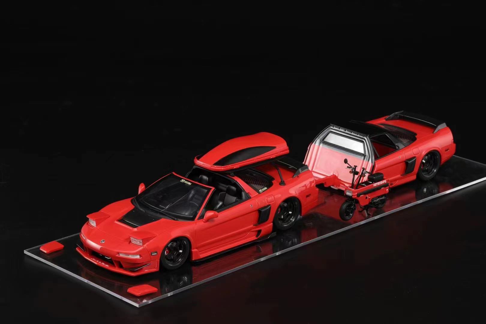 Error 404 Models 1:18 Honda NSX 'NSXTRA' by Chris Cut in Red
