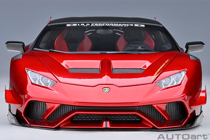 LIBERTY WALK LB SILHOUETTE WORKS HURACAN GT (RED)