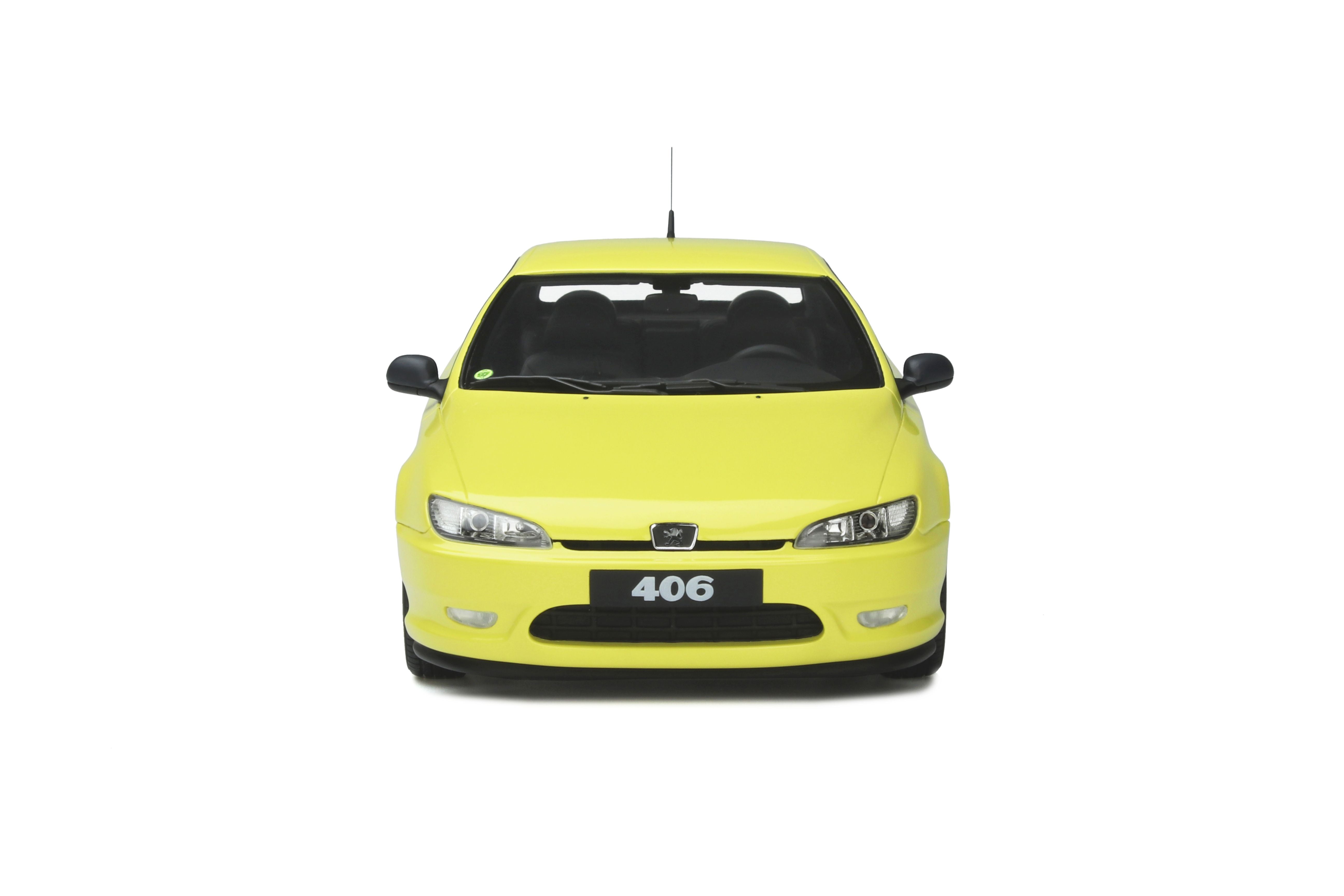 OTTO 1:18 Peugeot 406 V6 Coupe Yellow OT897
