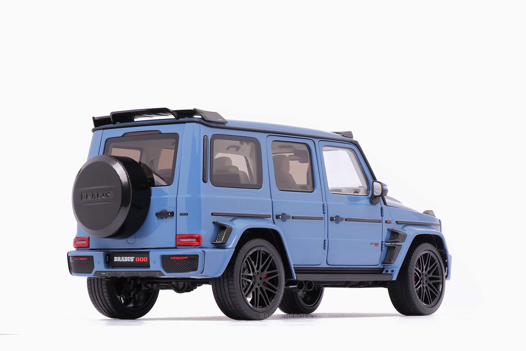 Brabus G-Class Mercedes AMG G 63 2020 China Blue 1:18 by Almost Real
