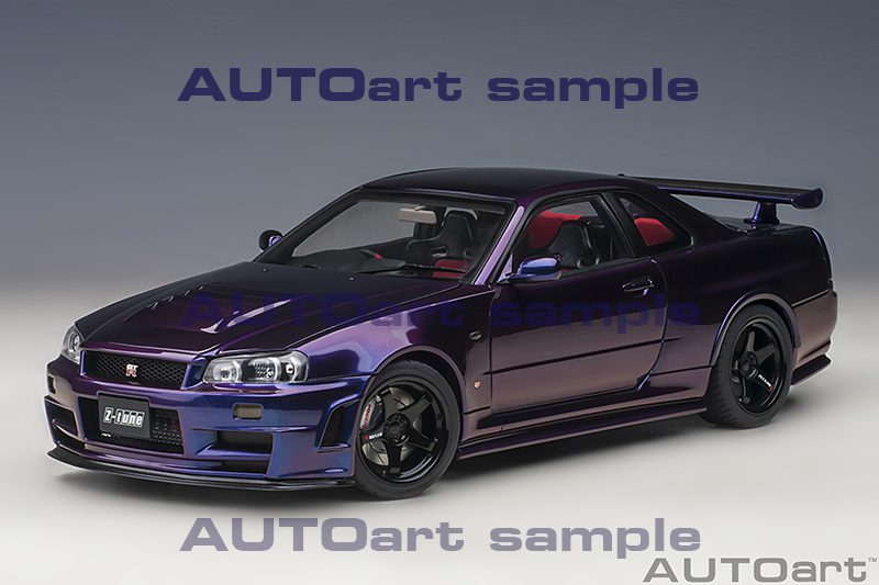 *PREORDER* AUTOart 1:18 Nissan Skyline GT-R (R34) NISMO Z-Tune in Midnight Purple III