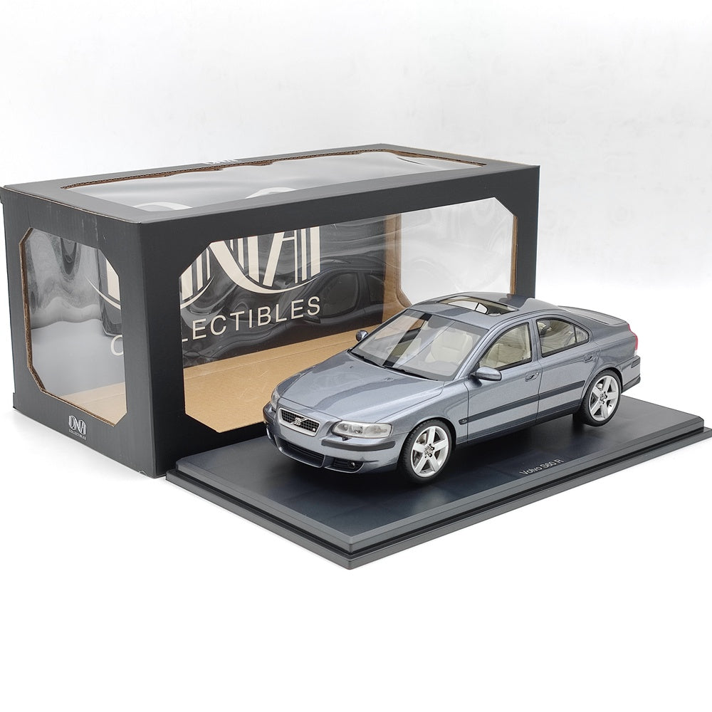 DNA Collectibles 1/18 Volvo S60 R 2003 DNA000107 Resin Model Car Grey Metallic Toy Gift