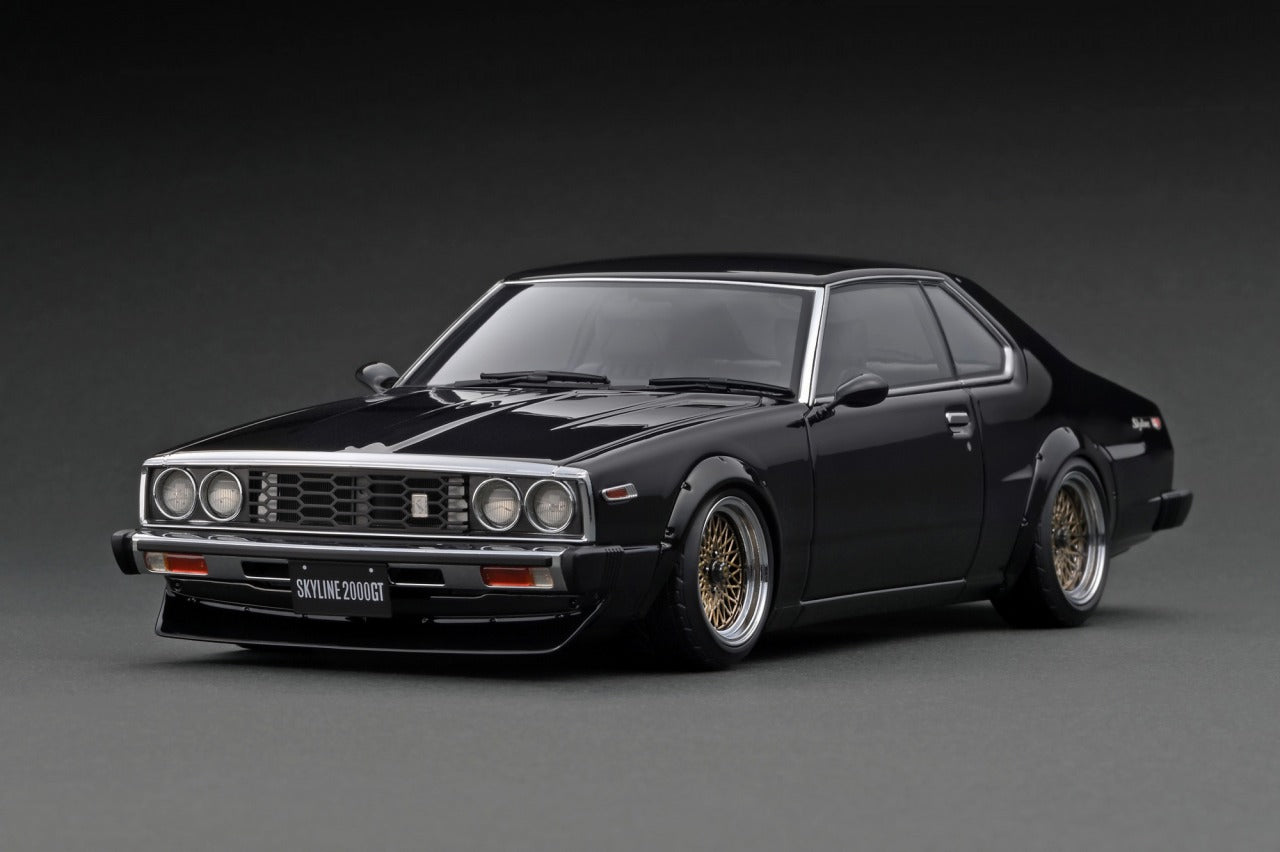*PREORDER* Ignition Model 1:18 Nissan Skyline 2000 GT-ES (C210) in Black