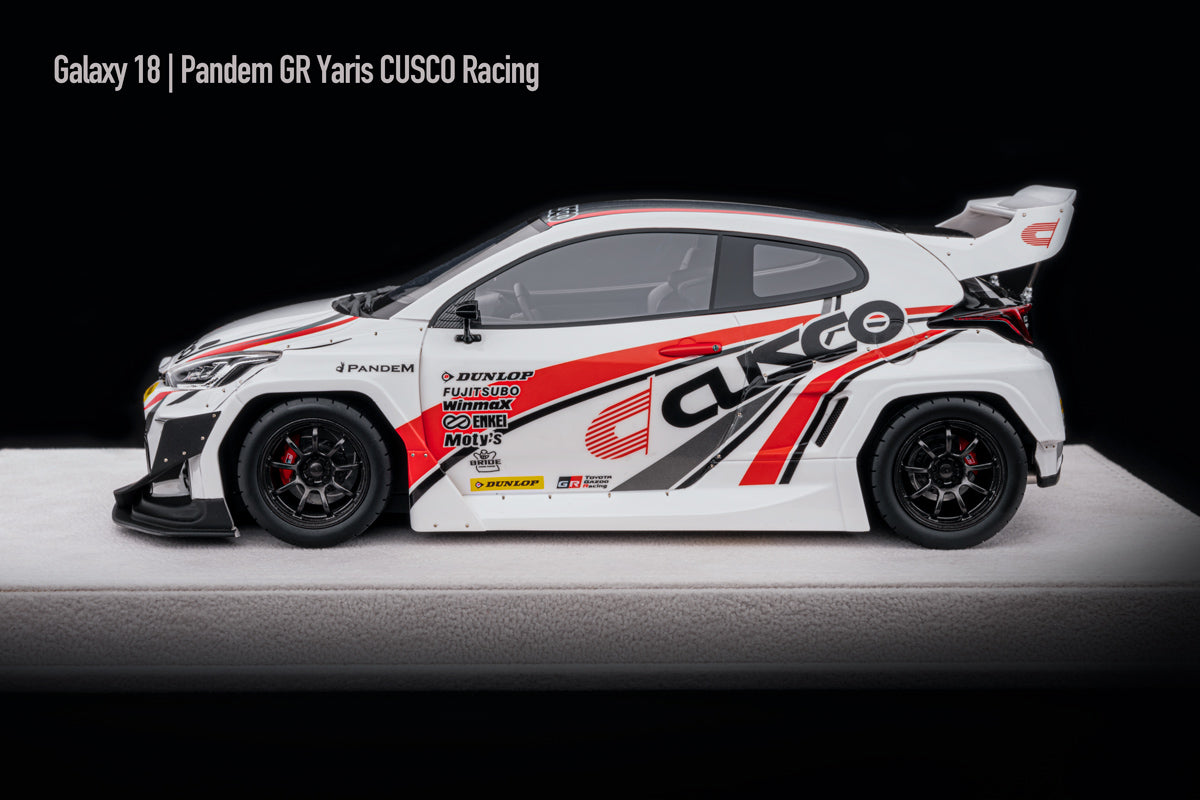 *PREORDER* Galaxy 18 Models 1:18 Toyota GR Yaris Pandem Cusco Racing
