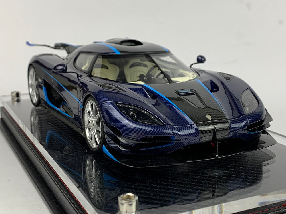 Frontiart 1:18 Koenigsegg One1 (new)  Carbon Blue F033-166
